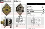 DRA3589 DELCO REMY nezařazený díl DRA3589 DELCO REMY