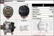 DRA3717 DELCO REMY nezařazený díl DRA3717 DELCO REMY