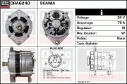 DRA6240 DELCO REMY nezařazený díl DRA6240 DELCO REMY