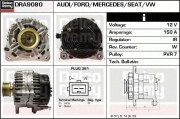 DRA9080 DELCO REMY nezařazený díl DRA9080 DELCO REMY