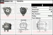 DRB6110 DELCO REMY nezařazený díl DRB6110 DELCO REMY