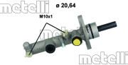 05-1206 METELLI hlavný brzdový válec 05-1206 METELLI
