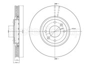 23-0985C Brzdový kotouč METELLI