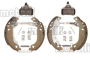 51-0025 Sada brzdových čelistí Kit premounted METELLI