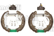 51-0088 Sada brzdových čelistí Kit premounted METELLI