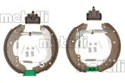 51-0139 Sada brzdových čelistí Kit premounted METELLI