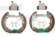 51-0210 Sada brzdových čelistí Kit premounted METELLI