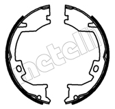 53-0762 METELLI sada brzd. čeľustí parkov. brzdy 53-0762 METELLI