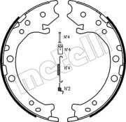 53-0162K METELLI sada brzd. čeľustí parkov. brzdy 53-0162K METELLI