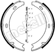 53-0234K METELLI sada brzd. čeľustí parkov. brzdy 53-0234K METELLI