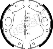 53-0264K METELLI sada brzd. čeľustí parkov. brzdy 53-0264K METELLI