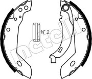 53-0322 METELLI sada brzdových čeľustí 53-0322 METELLI