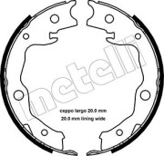 53-0450 METELLI sada brzd. čeľustí parkov. brzdy 53-0450 METELLI