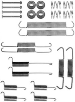 9107 Sada příslušenství, brzdové čelisti METELLI