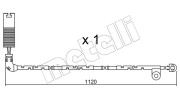 SU.156 METELLI výstrażný kontakt opotrebenia brzdového oblożenia SU.156 METELLI