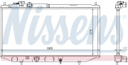 61745 NISSENS chladič motora 61745 NISSENS