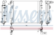 61937 NISSENS chladič motora 61937 NISSENS