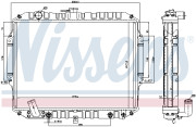 62884 NISSENS chladič motora 62884 NISSENS