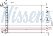 63081 NISSENS chladič motora 63081 NISSENS