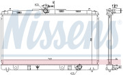 646872 Chladič, chlazení motoru NISSENS