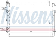 692812 Chladič, chlazení motoru NISSENS