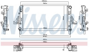 699702 Chladič, chlazení motoru NISSENS