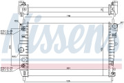 66700 Chladič, chlazení motoru NISSENS