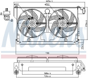 85661 NISSENS ventilátor chladenia motora 85661 NISSENS