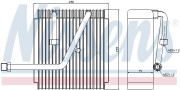 92147 NISSENS výparník klimatizácie 92147 NISSENS