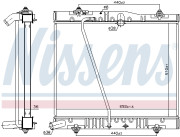 646916 Chladič, chlazení motoru NISSENS