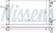 699397 Chladič, chlazení motoru NISSENS