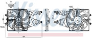 850114 NISSENS ventilátor chladenia motora 850114 NISSENS