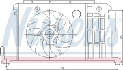 85058 Větrák, chlazení motoru NISSENS