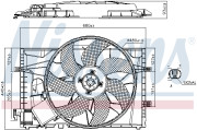 85656 NISSENS ventilátor chladenia motora 85656 NISSENS