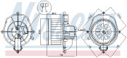 87518 vnitřní ventilátor NISSENS