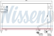 94688 NISSENS kondenzátor klimatizácie 94688 NISSENS