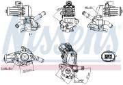 98238 AGR-Ventil ** FIRST FIT ** NISSENS