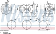 98469 AGR-Ventil ** FIRST FIT ** NISSENS