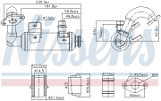 989407 Chladič, recirkulace spalin ** FIRST FIT ** NISSENS