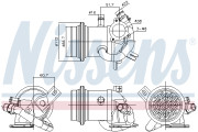 989424 Chladič, recirkulace spalin ** FIRST FIT ** NISSENS