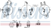 996167 Vyrovnávací nádoba, chladicí kapalina ** FIRST FIT ** NISSENS