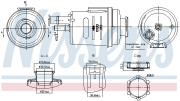 996314 Vyrovnávací nádoba, chladicí kapalina NISSENS