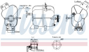 996343 Vyrovnávací nádoba, chladicí kapalina NISSENS