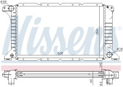 62249A NISSENS chladič motora 62249A NISSENS