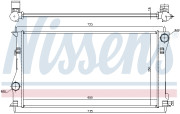 646878 NISSENS chladič motora 646878 NISSENS