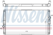 65468A NISSENS chladič motora 65468A NISSENS