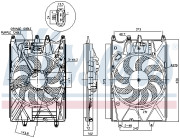 85937 NISSENS ventilátor chladenia motora 85937 NISSENS