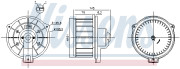 87615 NISSENS vnútorný ventilátor 87615 NISSENS