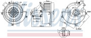 87624 NISSENS vnútorný ventilátor 87624 NISSENS