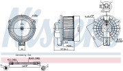 87630 NISSENS vnútorný ventilátor 87630 NISSENS